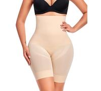 YARRCO Shapewear Guaina Contenitiva Donna Pancia Piatta Pancera Contenitiva (Beige-Slim,XL)