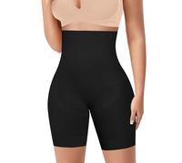 YARRCO Shapewear Guaina Contenitiva Donna Pancia Piatta Pancera Contenitiva (Nero-Compression, L)