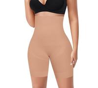 YARRCO Shapewear Guaina Contenitiva Donna Pancia Piatta Pancera Contenitiva (Taupe-Compression,L)
