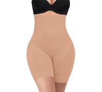 YARRCO Shapewear Guaina Contenitiva Donna Pancia Piatta Pancera Contenitiva (Taupe-Smooth,M)