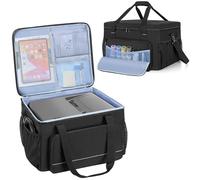 Yarwo Borsa per Stampante HP/Epson con Base Rigida Divisori