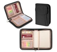 Yarwo Copertura per Quaderno Field Notes Moleskine, Nero