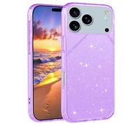 Yarxiawin Brillante Rigida Custodia per iPhone 17 Pro Max (Lila)