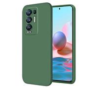 Yarxiawin Compatible pour Coque Oppo Find X3 Neo 5G Silicone Case Aesthetic, Fine Etui Oppo Reno 5 Pro Plus antichoc des Fibre Sensation de Skin Cover, Slim housse Oppo Find X3 Neo Case (Vert2)