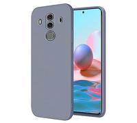 Yarxiawin Custodia per Huawei Mate 10 Pro Sottile Rosa, Setosa al Tatto per Huawei Mate 10 Pro Cover Silicone Morbido Antiurto Case Carino Anti-impronta Estetica (Grigio)