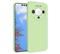 Yarxiawin Custodia per Huawei Mate 80 Sottile Rosa, Setosa al Tatto per Huawei Mate 80 Cover Silicone Morbido Antiurto Case Carino Anti-impronta Estetica (Verde)