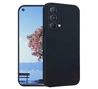 Yarxiawin Custodia per Realme GT Master Edition, PC Duro per Realme GT Master Edition Cover Antiurto Elegante Sottile Leggero Case Rosa Estetica Anti-impronta Digitali (Nero)