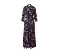 YAS Abito camicia 'YASSAVANNA' blu / giallo chiaro / arancione / nero Donna YAS 40 blu / giallo chiaro / arancione / nero