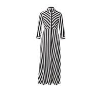 Y.A.S Abito camicia 'YASSavanna' nero / bianco, Taglia 38