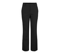 YAS Bluris MW Flared Pant Noos Pantaloni Eleganti, Nero, S Donna
