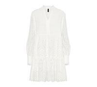 YAS Holi LS Dress S. Noos Vestito, Stella Bianca, XXL Donna
