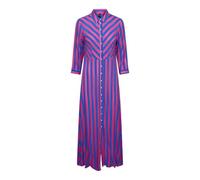 YAS Abito Femminile YASSAVANNA, Fedora/Strisce: Blu lolite, XL