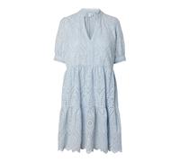 Yas Holi Short Sleeve Short Dress Blu M Donna