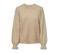 YAS Balis LS O-Neck Knit Maglione S. Noos Lavorato a Maglia, Nomad, S Donna
