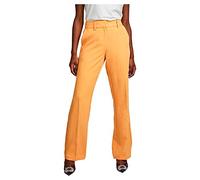 YAS Bluris MW Flared Pant Noos Pantaloni Eleganti, Mock Arancione, S Donna