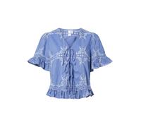 YAS Camicia da donna blu chiaro / blu scuro / bianco Donna - Abbigliamento - Camicie e tuniche - Camicie a maniche corte YAS XS