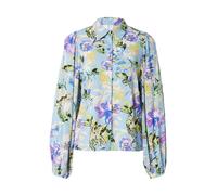 YAS Camicia da donna 'YASAsina' blu chiaro / giallo / verde chiaro / lilla Donna YAS XXL blu chiaro / giallo / verde chiaro / lilla