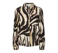 YAS Camicia da donna 'YASAsina' crema / stucco / nero Donna - Abbigliamento - Taglie comode - Camicie e tuniche - Camicie YAS L