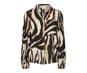 YAS Camicia da donna 'YASAsina' crema / stucco / nero Donna YAS XXXL