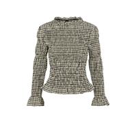 YAS Camicia da donna 'YASCHEMMA' beige / nero Donna YAS M