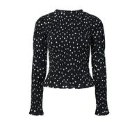 YAS Camicia da donna 'YASCHEMMA' nero / bianco Donna YAS XXL
