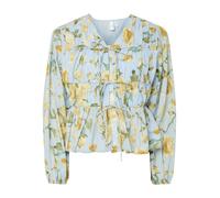 YAS Camicia da donna 'YASEBBA' blu chiaro / giallo chiaro Donna YAS XL