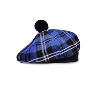 YAS Cappello scozzese Tam o' Shatner Tammy Jimmy - Cofano piatto in molti tartan, Ramsay blu., Etichettalia unica