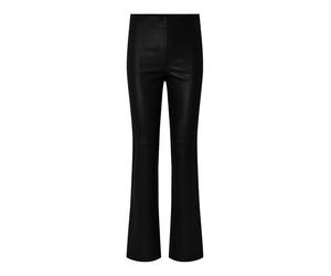 YAS CELLU Bootcut Leather Pant Noos, Nero, L
