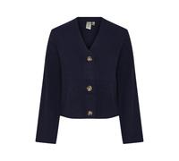 YAS Frido LS Wide Knit Cardigan S. Noos Maglione, Cielo Notturno, XL Donna