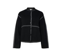 YAS Giacchetta 'Jena' nero / bianco Donna YAS M