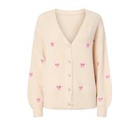 YAS Giacchetta 'YASBow' crema / rosa Donna YAS L