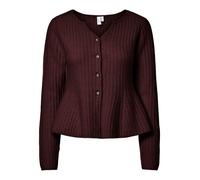 YAS Giacchetta 'YASDolly' borgogna Donna - Abbigliamento - Taglie comode - Pullover e cardigan - Cardigan YAS S