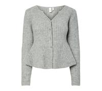 YAS Giacchetta 'YASDolly' grigio sfumato Donna - Abbigliamento - Taglie comode - Pullover e cardigan - Cardigan YAS M