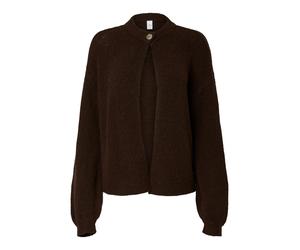 YAS Giacchetta 'YASEnya' marrone scuro Donna - Abbigliamento - Pullover e cardigan - Maglioni - Cardigan YAS M