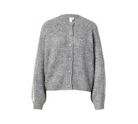 YAS Giacchetta 'YASOlly' grigio sfumato / bianco Donna - Abbigliamento - Taglie comode - Pullover e cardigan - Cardigan YAS XXL