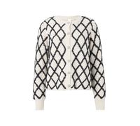 YAS Giacchetta 'YASZIGLY' beige / nero Donna YAS XL