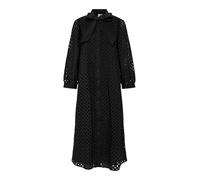 YAS Josanne 7/8-Abito Midi S. Noos Vestito, Nero, S Donna