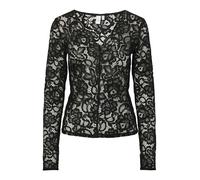YAS Maglietta 'YASLacey' nero Donna - Abbigliamento - Taglie comode - Maglie e top - Maglie e T-shirt YAS M