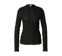 YAS - Top a maniche lunghe nero con texture 3D 6