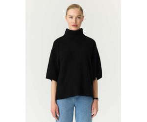 YAS - Maglione lavorato nero M