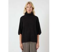 YAS - Maglione lavorato nero XL