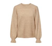 YAS Balis LS O-Neck Knit Pullover S. Noos Maglione Lavorato a Maglia, Nomad, L Donna