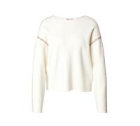 YAS Pullover 'YASSTITCHA' beige scuro / bianco Donna YAS XXL