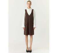 YAS - Spencer - Vestito marrone cioccolato S