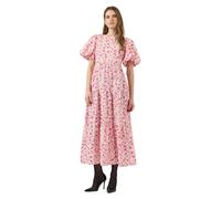 Yas Vestito Midi A Maniche Corte Colea