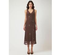 YAS - Vestito midi color peyote-Neutro S