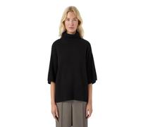 Yas Emila Short Sleeve Sweater Nero M Donna