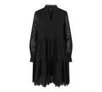 Yas YASHOLI LS Dress S. Noos - Vestito da Donna, Taglia S, Colore: Nero