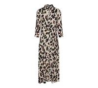YAS Yassavanna Long Shirt Dress S. Noos Vestito, Mellow Rose/AOP: liro Print, XS Donna
