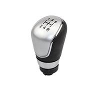 YASAO Per Ford Fiesta 2008 2009 2010 2011 2012 5/6 Velocità Auto Manuale Pomello Cambio Maniglia Leva Del Cambio (Color : Silver, Size : 5S)